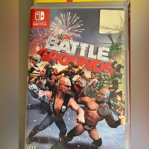 Nintendo Switch W2K Battle Grounds * replacement case*